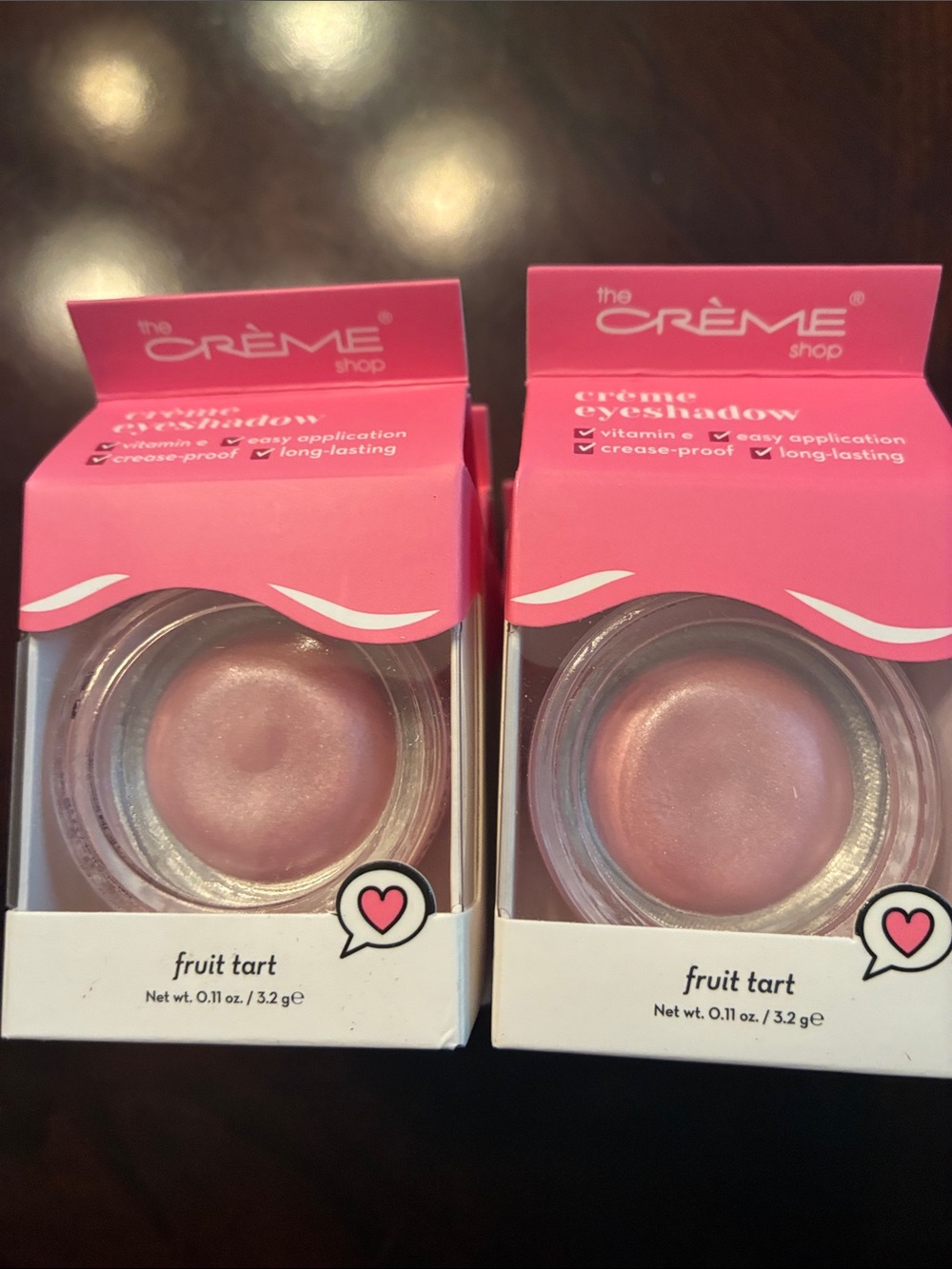 Fruit Tart Cream Eyeshadow - Pink you get all 6